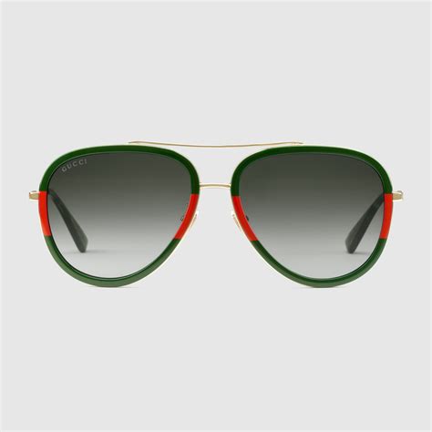 lentes gucci aviador|gafas gucci es.